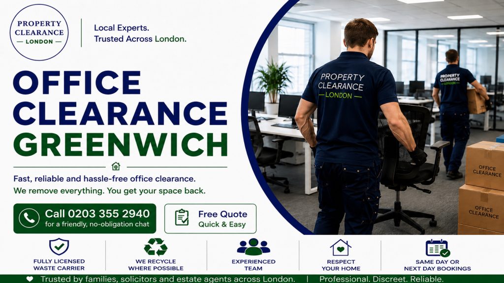Office Clearance Services in Greenwich: Your Expert Solution